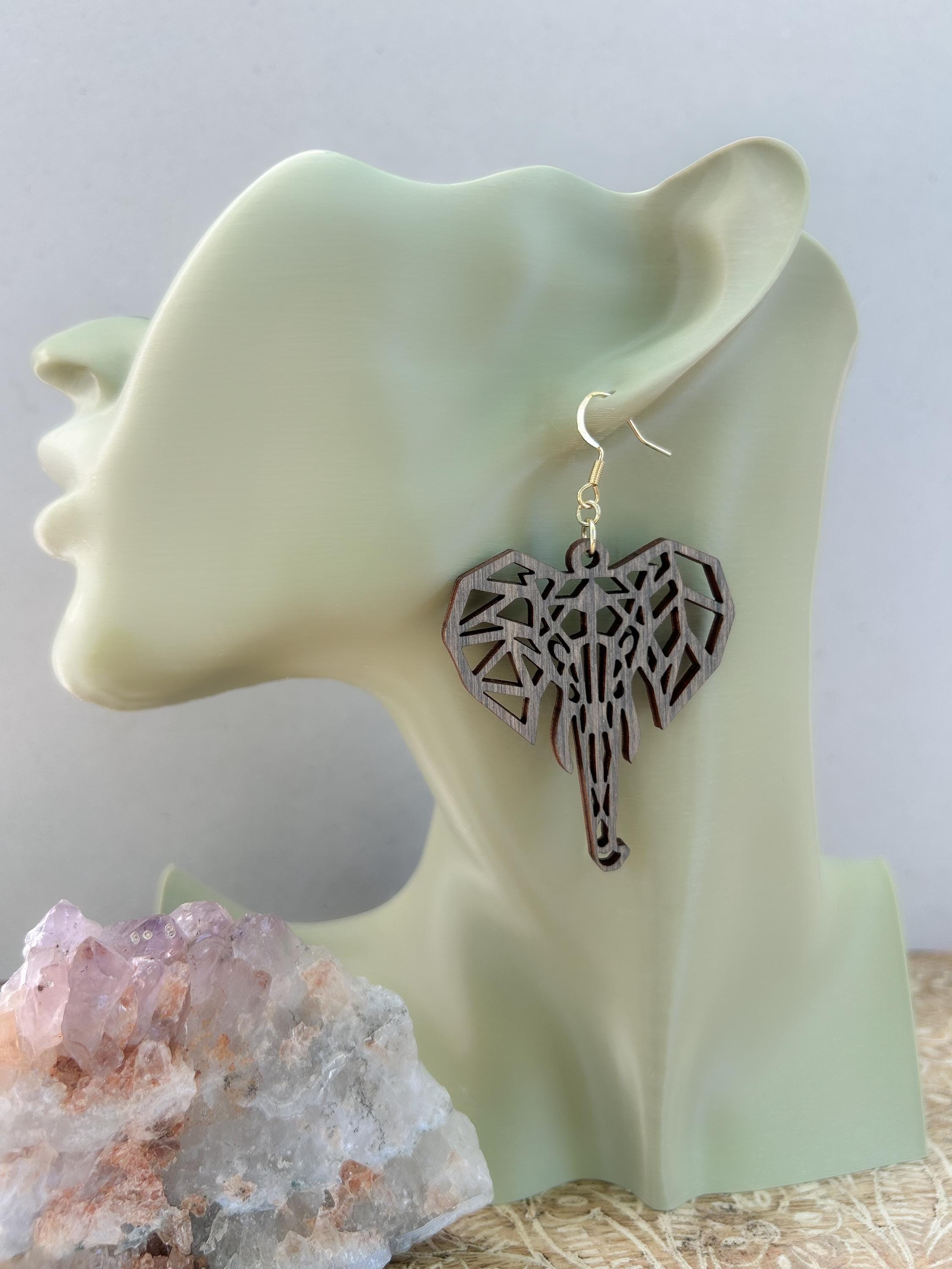 Elephant Dangle Earrings