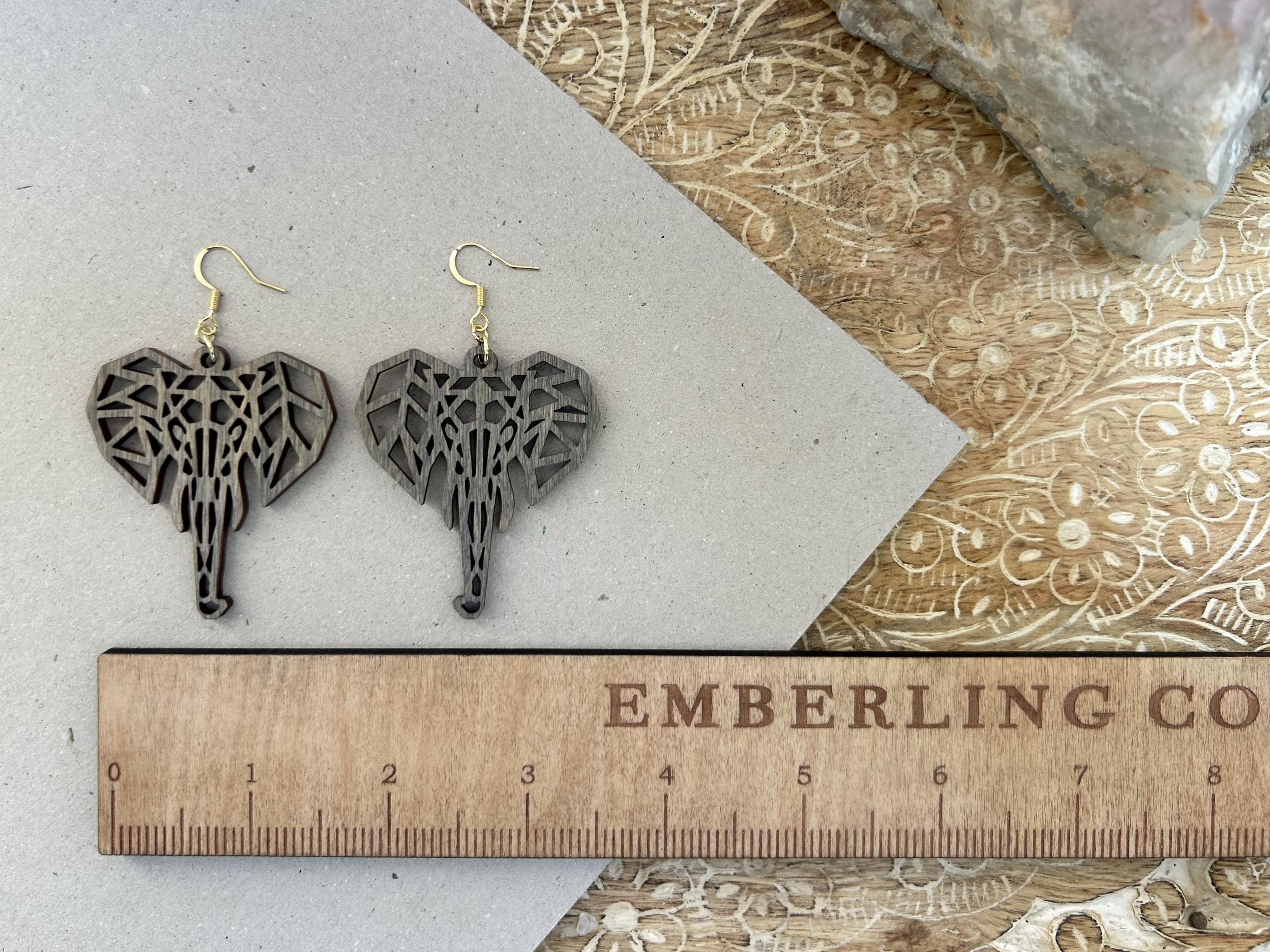 Elephant Dangle Earrings