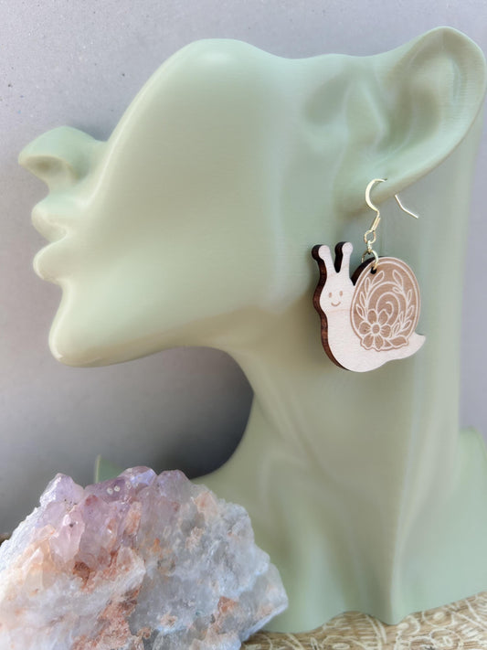 Boho Snail Earrings