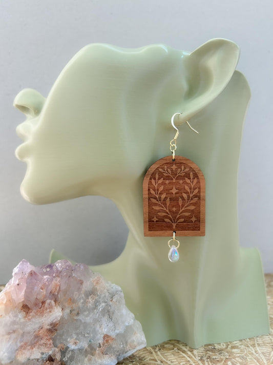Floral Escape Dangle Earrings