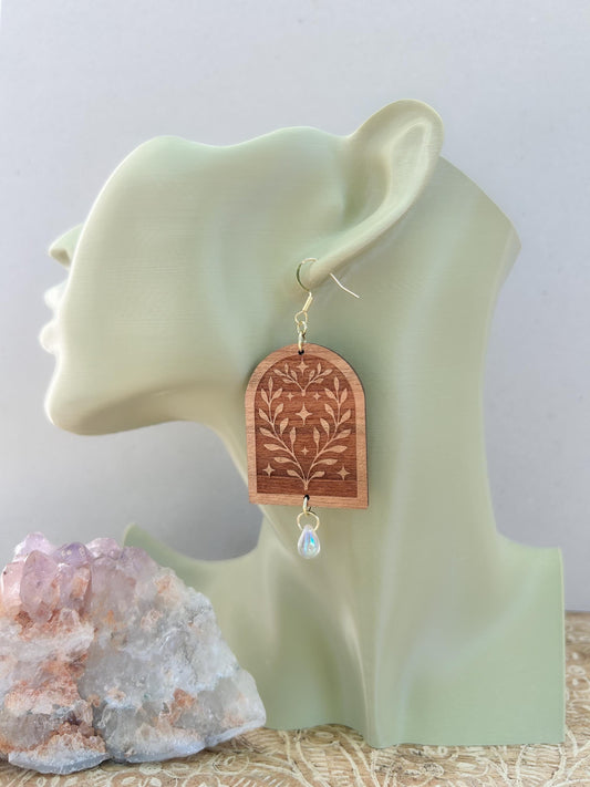 Floral Escape Dangle Earrings