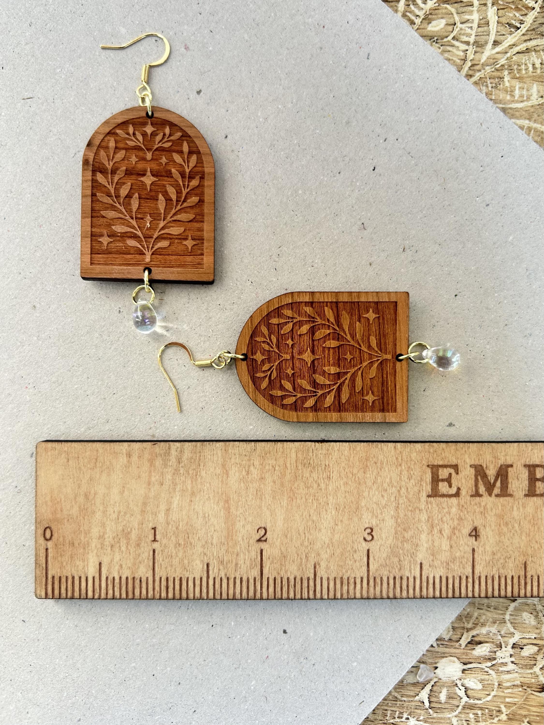 Floral Escape Dangle Earrings