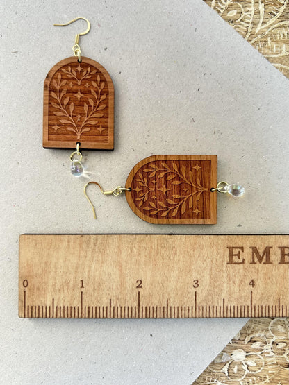 Floral Escape Dangle Earrings