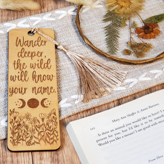 Celestial Quote Bookmark