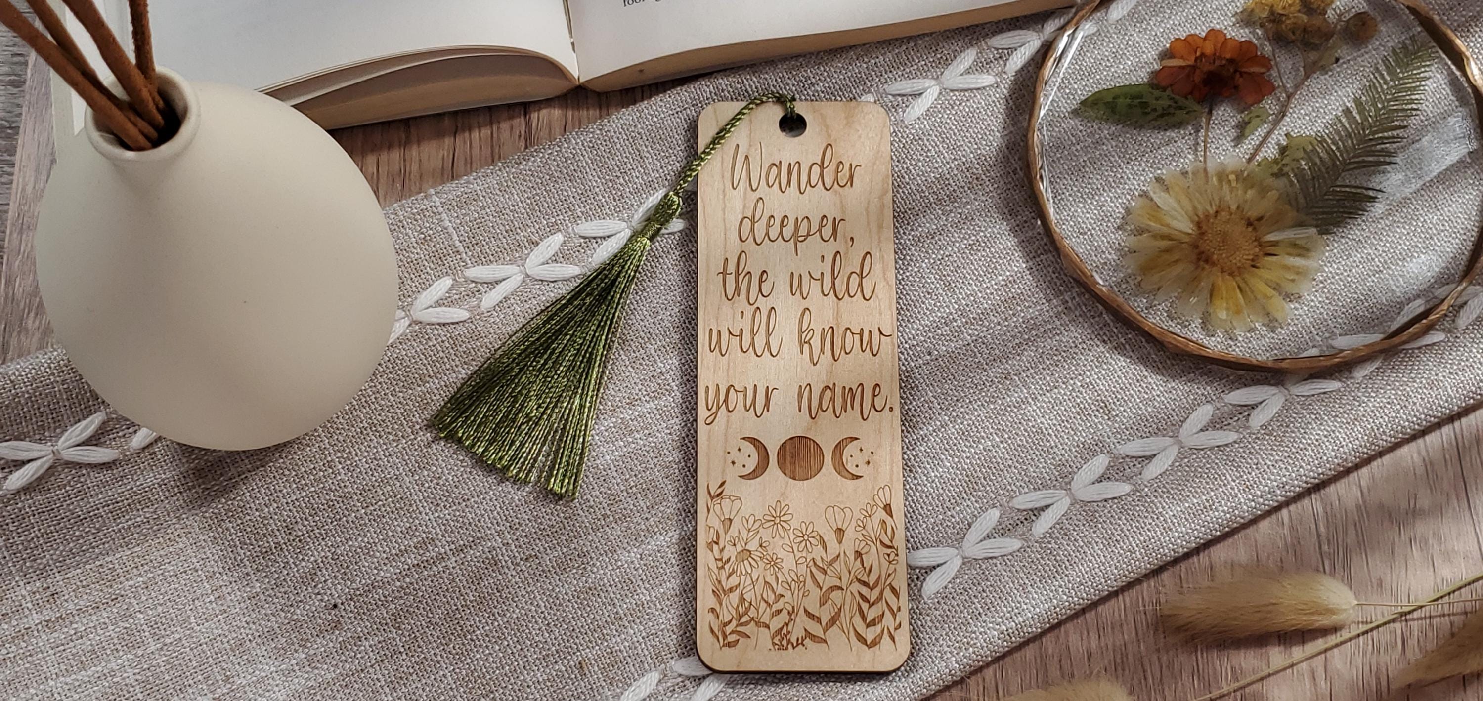 Celestial Quote Bookmark