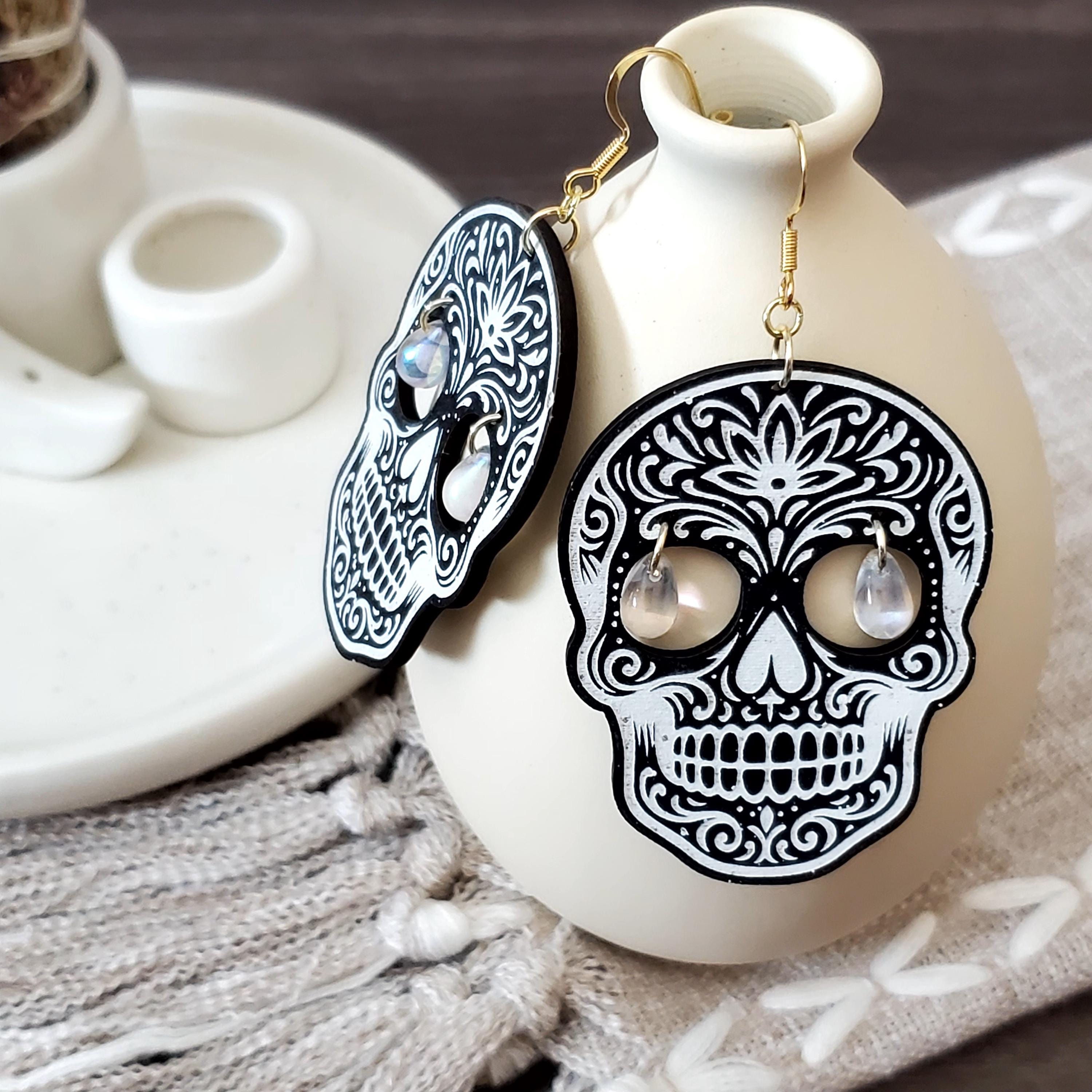 Sugar Skull Earrings