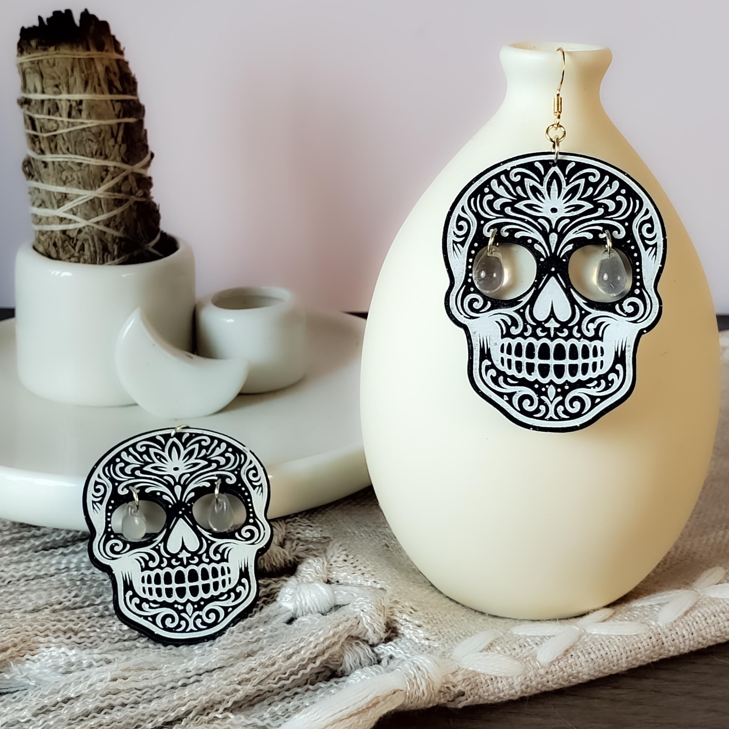 Sugar Skull Earrings