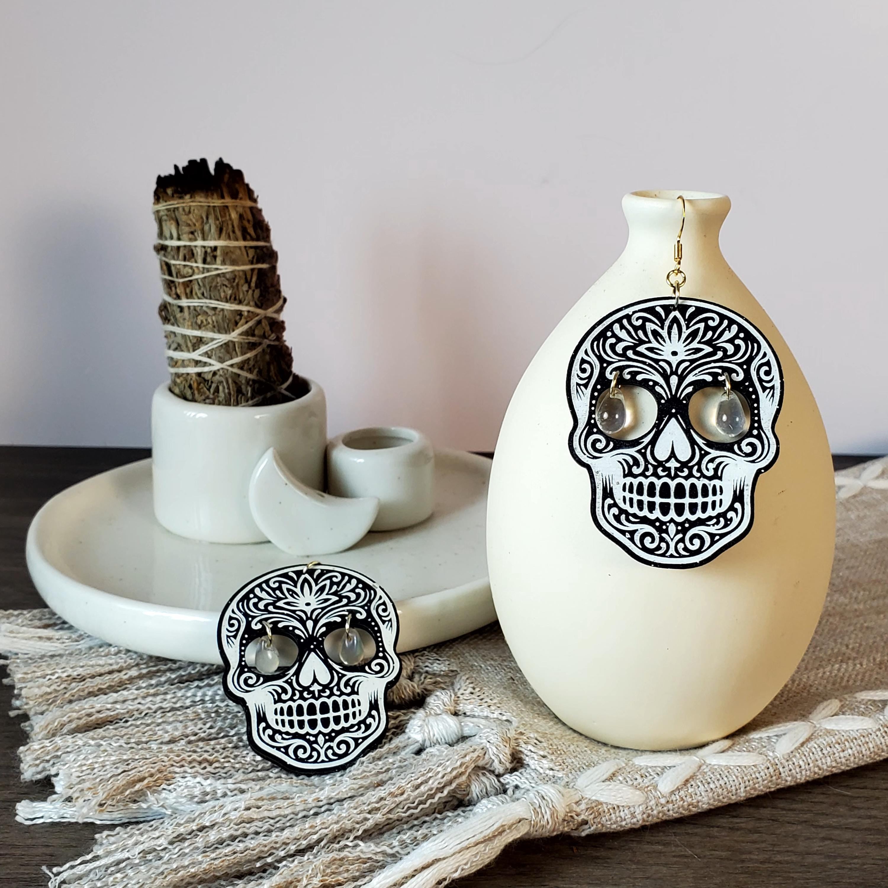 Sugar Skull Earrings
